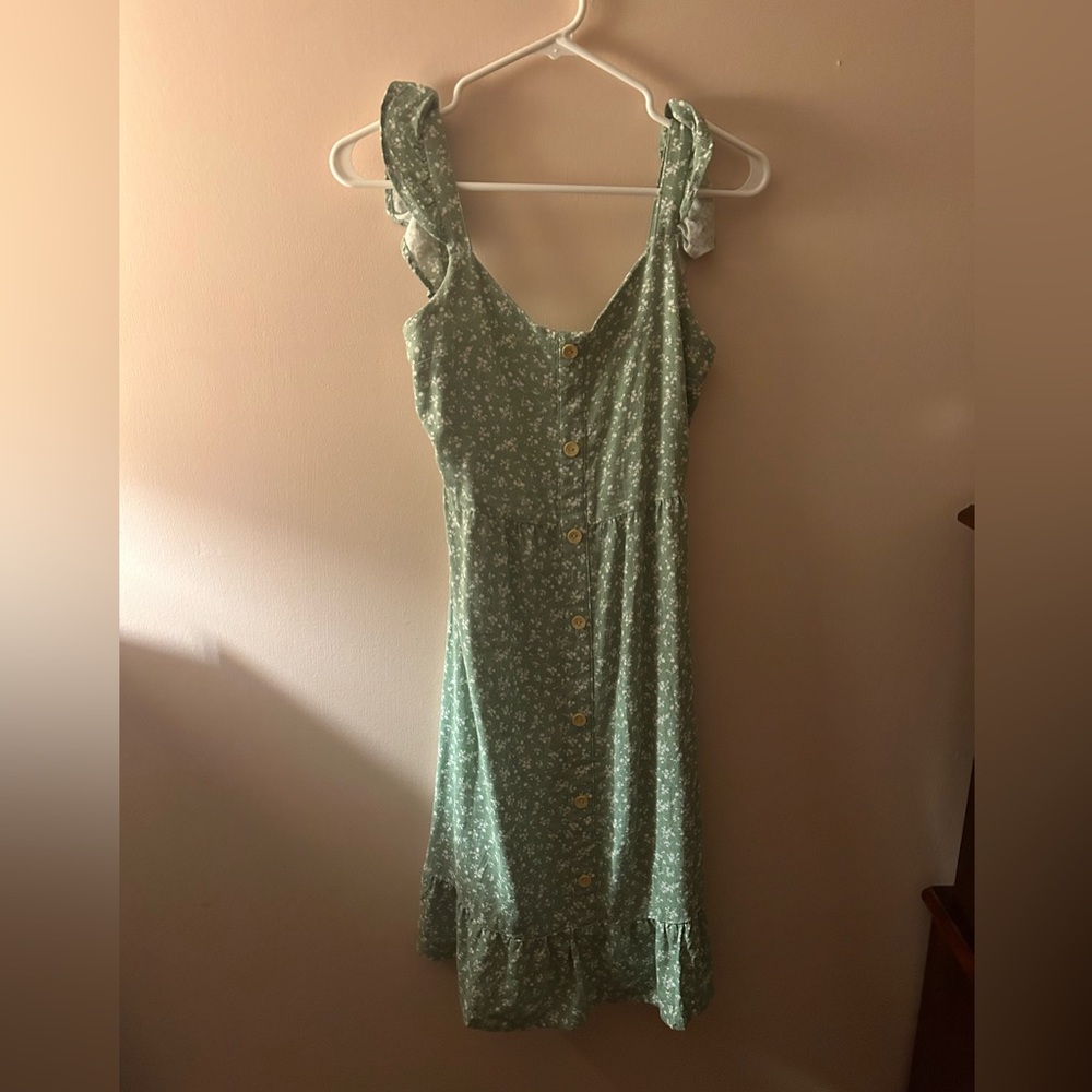 Monteau green dress size small